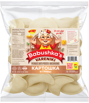 Pierogies With Potato & Mushrooms