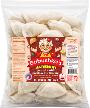 Pierogies With Potato & Mushrooms